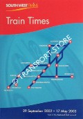 Train Times, 29 September 2002 - 17 May 2003 by South West Trains